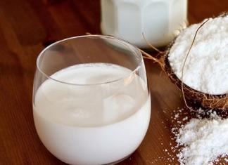 Кокосовое молоко: польза и рецепты